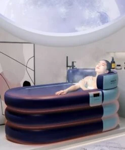 Opblaasbaar Bad - Blauw Ligbad - Zitbad Volwassenen - Ijsbad - Badkuip - Opblaasbad - Opvouwbaar Bad 11 Opblaasbaar Bad - Blauw Ligbad - Zitbad Volwassenen - Ijsbad - Badkuip - Opblaasbad - Opvouwbaar Bad -Thuis Badkamer 1001x1200 4