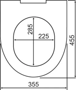 WENKO WC Bril Sindia - Wit Duroplast - Easy-Close Sluiting - Fix-Clip Bevestiging In RVS - Belastbaar Tot 300 Kg - Toiletbril - Toiletzitting -Thuis Badkamer 1014x1200 4