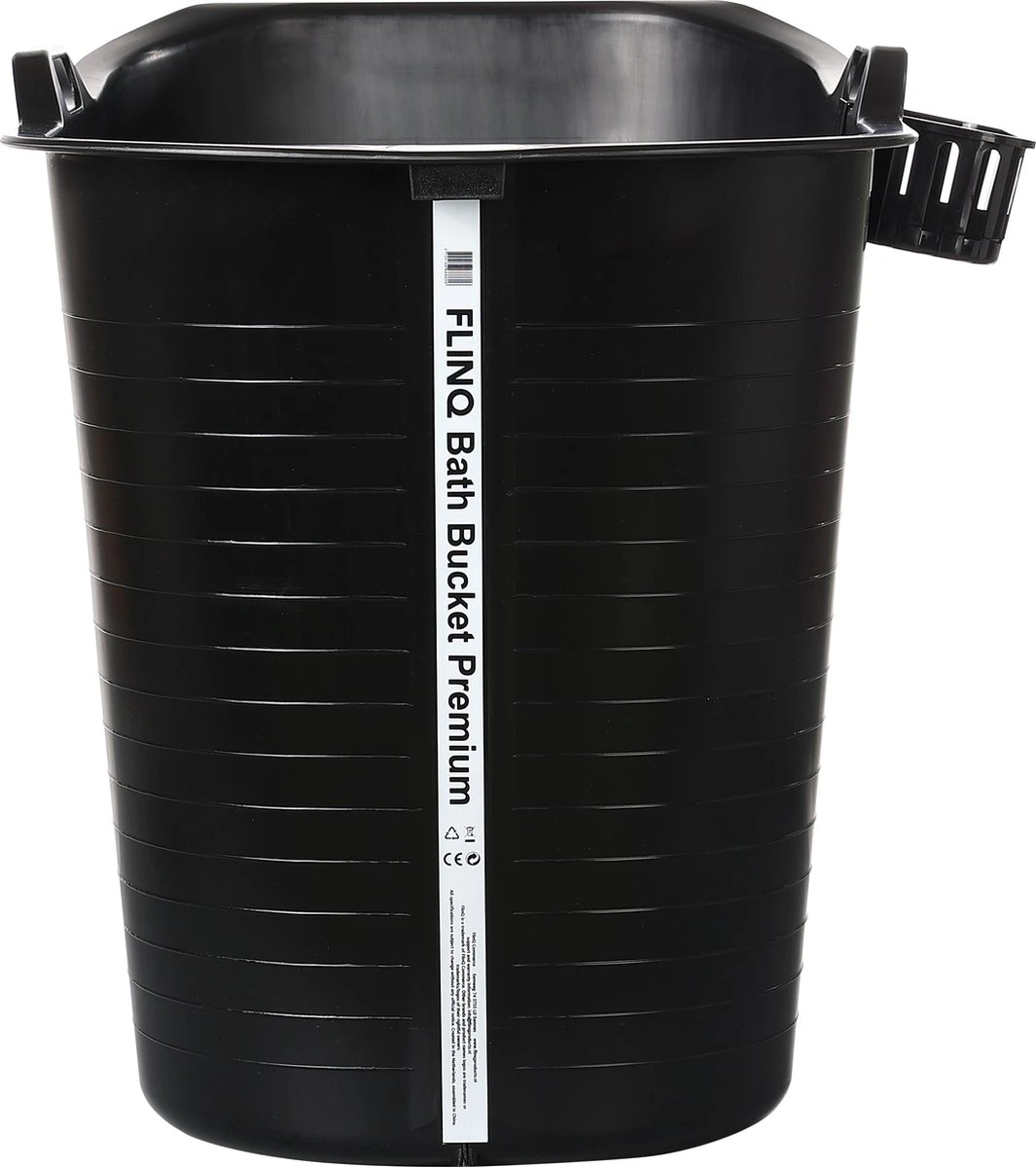FlinQ Bath Bucket Premium Zwart - Zitbad 2022 - Met Temperatuurmeter - Upgrade Bath Bucket Voor Volwassenen En Kinderen - Zwart 6 FlinQ Bath Bucket Premium Zwart - Zitbad 2022 - Met Temperatuurmeter - Upgrade Bath Bucket Voor Volwassenen En Kinderen - Zwart - Afbeelding 4