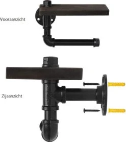 Merkloos Toiletrolhouder Met Telefoonplankje – Plankje - Toiletpapier - Zwart - WC Rolhouder – Badkamer Accesoires – Telefoonhouder 10 Merkloos Toiletrolhouder Met Telefoonplankje – Plankje - Toiletpapier - Zwart - WC Rolhouder – Badkamer Accesoires – Telefoonhouder -Thuis Badkamer 1067x1200