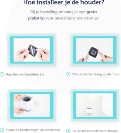 WC Borstel - Toiletborstel - WC Borstel Met Houder - Siliconen Toiletborstel - Vrijstaand Of Hangend - Slimme Lekbak - Optimale Hygiëne -Thuis Badkamer 1089x1200