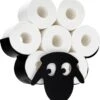 Toiletrol Houder - Zwart - Schaap - WC Rolhouder - Hangend 1 Toiletrol Houder - Zwart - Schaap - WC Rolhouder - Hangend -Thuis Badkamer 1117x1200 1