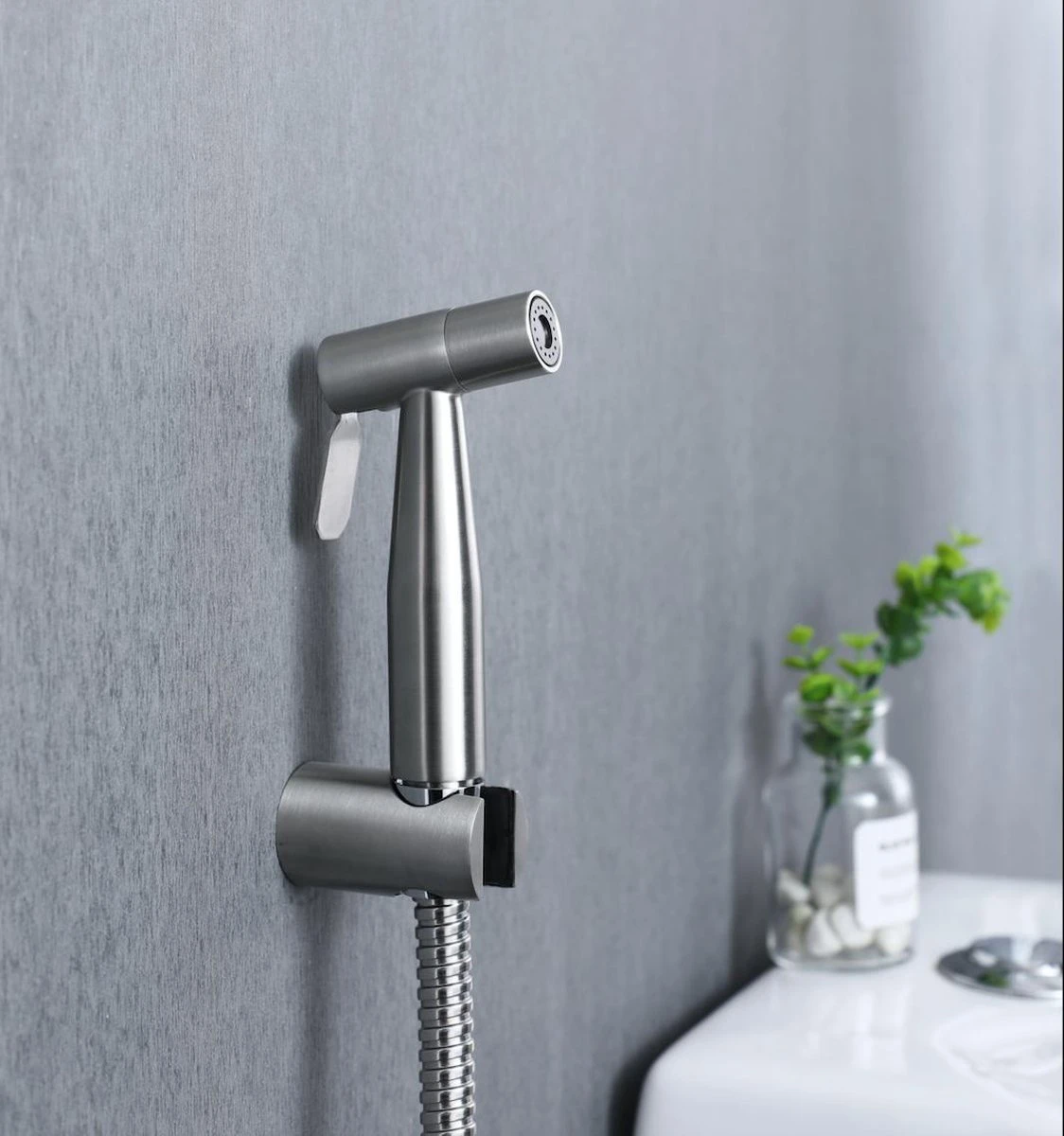 El Suvon® Bidet Handdouche - Shattaf - Bidet Sproeier - Bidetkraan 3 El Suvon® Bidet Handdouche - Shattaf - Bidet Sproeier - Bidetkraan - Afbeelding 2