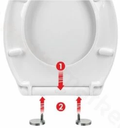 Sanitary WC-bril Met Print - Kunstof - Softcolse - RVS Schanieren - Afklikbaar 11 Sanitary WC-bril Met Print - Kunstof - Softcolse - RVS Schanieren - Afklikbaar -Thuis Badkamer 1129x1200 2