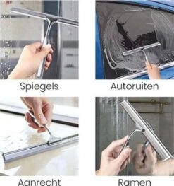 Aquafy Raamwisser RVS - Incl. Douchespons - Douchetrekker Voor Badkamer - Raamwisser Douche - Douchewisser RVS - Luxe Trekker Met Ophanghaak 15 Aquafy Raamwisser RVS - Incl. Douchespons - Douchetrekker Voor Badkamer - Raamwisser Douche - Douchewisser RVS - Luxe Trekker Met Ophanghaak -Thuis Badkamer 1129x1200