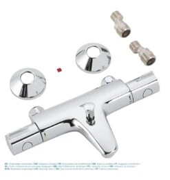 GROHE Grohtherm 800 Thermostatische Badkraan - EcoJoy - Hartafstand 15 Cm - Chroom -Thuis Badkamer 1136x1200 2