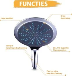 Grote Douchekop - 18cm - Levay ® 12 Grote Douchekop - 18cm - Levay ® -Thuis Badkamer 1145x1200 1