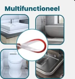 Waterkering Douche - Dorpel - Water Stopper - Dorpelstrip - Water Barrière Strip - Douche Dorpel - Anti Overstromend Water - 1 Meter -Thuis Badkamer 1145x1200