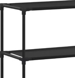 VidaXL Opbergrek Voor Boven Wasmachine 3-laags 69x28x169 Cm Zwart -Thuis Badkamer 1151x1200 2