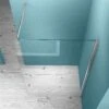 Wiesbaden Eco Inloopdouche + Muurprofiel - 8 Mm Nano - 100 X 200 Cm -Thuis Badkamer 1163x1200 1
