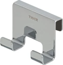 Tiger Caddy - Douchehaak - Glaspaneel Dikte 6-8 Mm - 3,5 X 7 X 5 Cm - Chroom -Thuis Badkamer 1167x1200 6