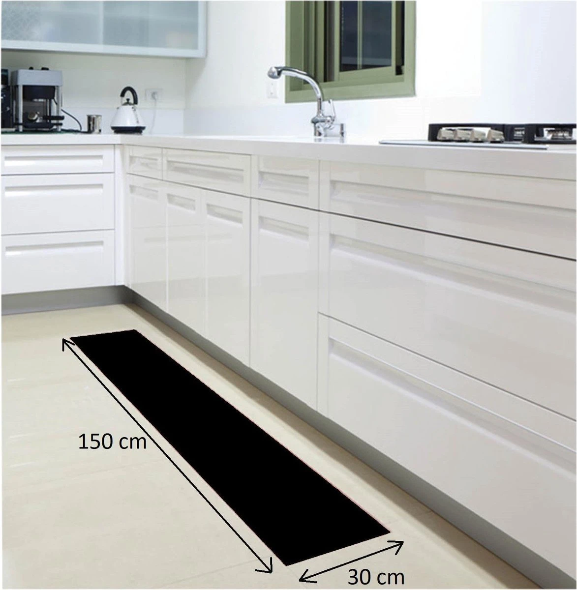 Aidapt - Anti Slip - Mat - Voor Lade, Dienblad, Vloer - Zwart 5 Aidapt - Anti Slip - Mat - Voor Lade, Dienblad, Vloer - Zwart - Afbeelding 3