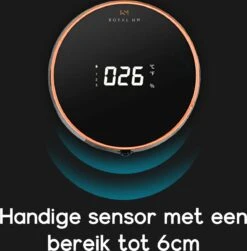 Royal WM - Automatische Zeepdispenser - 300ml - Zwart - Wandmontage - Sensor 17 Royal WM - Automatische Zeepdispenser - 300ml - Zwart - Wandmontage - Sensor -Thuis Badkamer 1183x1200