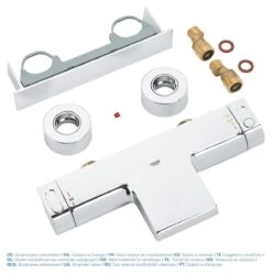GROHE Grohtherm 2000 New Thermostatische Badkraan - 15cm - CoolTouch - Met Tray - Chroom - 34464001 32 GROHE Grohtherm 2000 New Thermostatische Badkraan - 15cm - CoolTouch - Met Tray - Chroom - 34464001 -Thuis Badkamer 1191x1200 2