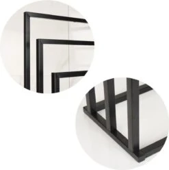 Badkamerhanger Handdoekenrek 3 Armen Zwart -Thuis Badkamer 1195x1200 8