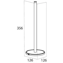 Tiger Tune - Reserverolhouder Vrijstaand - Messing Geborsteld / Zwart 15 Tiger Tune - Reserverolhouder Vrijstaand - Messing Geborsteld / Zwart -Thuis Badkamer 1196x1200 12