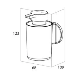 Tiger Tune - Zeepdispenser - RVS Geborsteld / Zwart -Thuis Badkamer 1196x1200 2