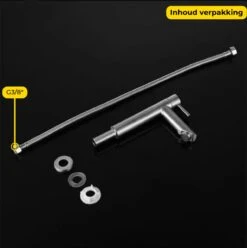 Stylumo Toiletkraan Chroom – Fonteinkraan RVS – Koudwaterkraan – WC Kraan – Alleen Koud Water -Thuis Badkamer 1197x1200 11