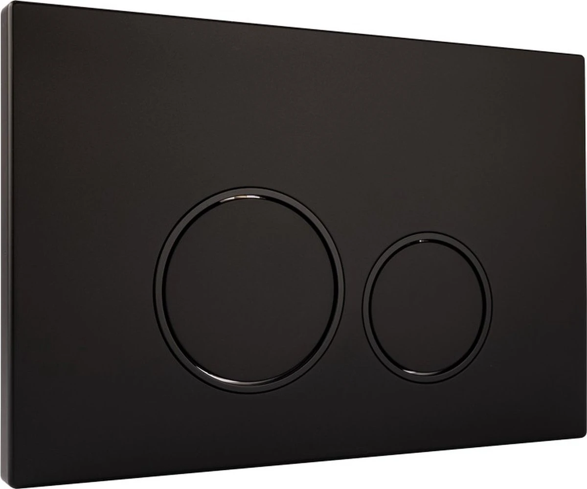 Bedieningsplaat StarBlueDisc Doppio 35 TBV Geberit UP100 UP320 UP300 UP700 UP720 Mat Zwart 8 Bedieningsplaat StarBlueDisc Doppio 35 TBV Geberit UP100 UP320 UP300 UP700 UP720 Mat Zwart - Afbeelding 6