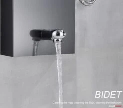 Sanisupreme® Douchepaneel Met Massage - Regendouche - Massage Jets - Waterval Douche - Met Thermostaatkraan En Handdouche - Zwart - Opbouw - Douchekop - Flanner® -Thuis Badkamer 1200x1053 1