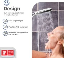 MaatWorkz - Waterbesparende Douchekop Vierkant + Douchetimer - Hoge Waterdruk - Luxe Design - 6 Standen 15 MaatWorkz - Waterbesparende Douchekop Vierkant + Douchetimer - Hoge Waterdruk - Luxe Design - 6 Standen -Thuis Badkamer 1200x1081 1
