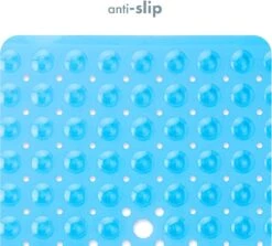 TranquilBeauty Vierkante Blauwe Douchemat, 53x53 Cm, Antislip, Machinewasbaar, Douchematten Met Antislip Zuignappen Voor Kinderen En Ouderen 14 TranquilBeauty Vierkante Blauwe Douchemat, 53x53 Cm, Antislip, Machinewasbaar, Douchematten Met Antislip Zuignappen Voor Kinderen En Ouderen -Thuis Badkamer 1200x1081 3