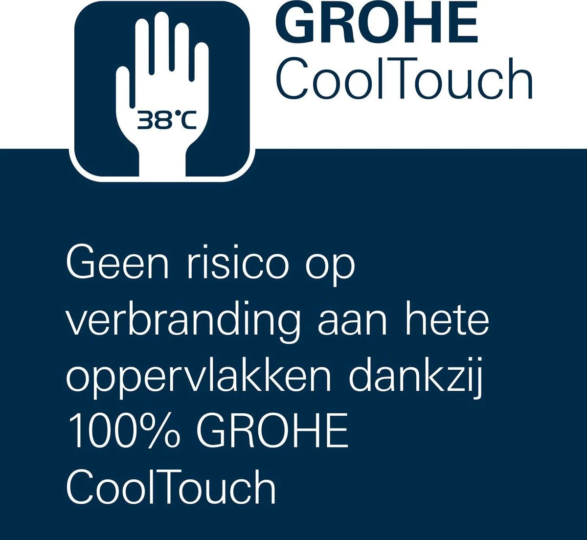 GROHE Grohtherm 2000 New Thermostatische Douchekraan - EcoJoy® - CoolTouch - 15 Cm - Chroom - 34169001 9 GROHE Grohtherm 2000 New Thermostatische Douchekraan - EcoJoy® - CoolTouch - 15 Cm - Chroom - 34169001 - Afbeelding 7