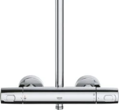 GROHE QuickFix Vitalio Joy 310 Regendouche - CoolTouch - Met Planchet - ø 31 Cm - Chroom -Thuis Badkamer 1200x1107