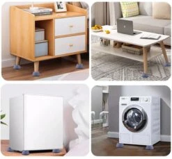 Wasmachine Demper – Trillingsdemper – Anti Slip – Schokdemper – Anti Tril – Wasmachine Voetjes – Vibratiedempers – Verhoger – 4 Stuks - Grijs 10 Wasmachine Demper – Trillingsdemper – Anti Slip – Schokdemper – Anti Tril – Wasmachine Voetjes – Vibratiedempers – Verhoger – 4 Stuks - Grijs -Thuis Badkamer 1200x1114 3