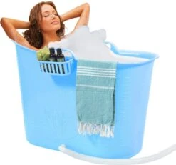 Zitbad Voor Volwassenen - Bath Bucket - Blauw - 200L 19 Zitbad Voor Volwassenen - Bath Bucket - Blauw - 200L -Thuis Badkamer 1200x1122 2