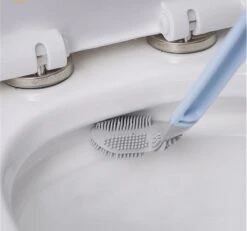 Merkloos Siliconen Toilet Borstel - Toilet Haak - Siliconen Wc Borstel -Thuis Badkamer 1200x1123 1