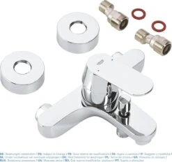 GROHE Eurosmart Cosmopolitan Badkraan - 15 Cm - Chroom -32831000 -Thuis Badkamer 1200x1128 5