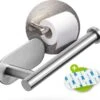 Toiletrolhouder Zonder Boren - Zilver - RVS WC Rolhouder Zelfklevend -Thuis Badkamer 1200x1132 1