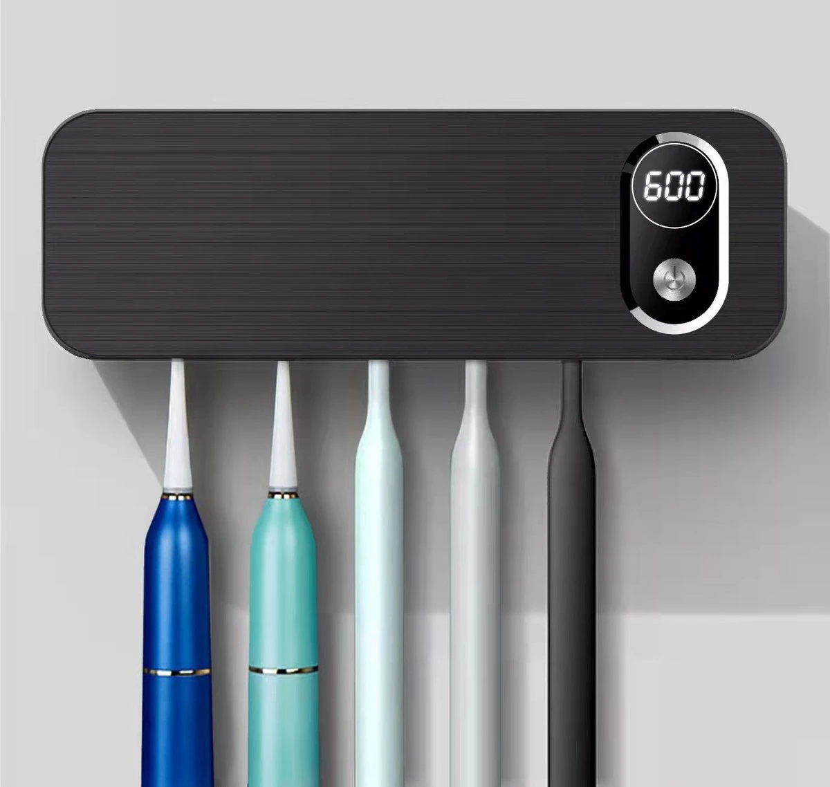 UV-Brush | Tandenborstelhouder Antibacterieel | Steriliserend UV Licht | Hangend | Zwart | Badkamer | Nieuw Model Met Ventilator 3 UV-Brush | Tandenborstelhouder Antibacterieel | Steriliserend UV Licht | Hangend | Zwart | Badkamer | Nieuw Model Met Ventilator