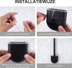 WC Borstel – Siliconen – Zwart – WC Borstel Met Houder – Vrijstaand – Hangend – WC Borstel En Houder – WC Borstel Zwart 18 WC Borstel – Siliconen – Zwart – WC Borstel Met Houder – Vrijstaand – Hangend – WC Borstel En Houder – WC Borstel Zwart -Thuis Badkamer 1200x1143 12