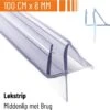 Simple Fix Douchestrip - Douchedeurafdichting - Dorpel - Waterkering - Lekstrip - 100cm Lang - 8mm Glasdikte -Thuis Badkamer 1200x1155 4