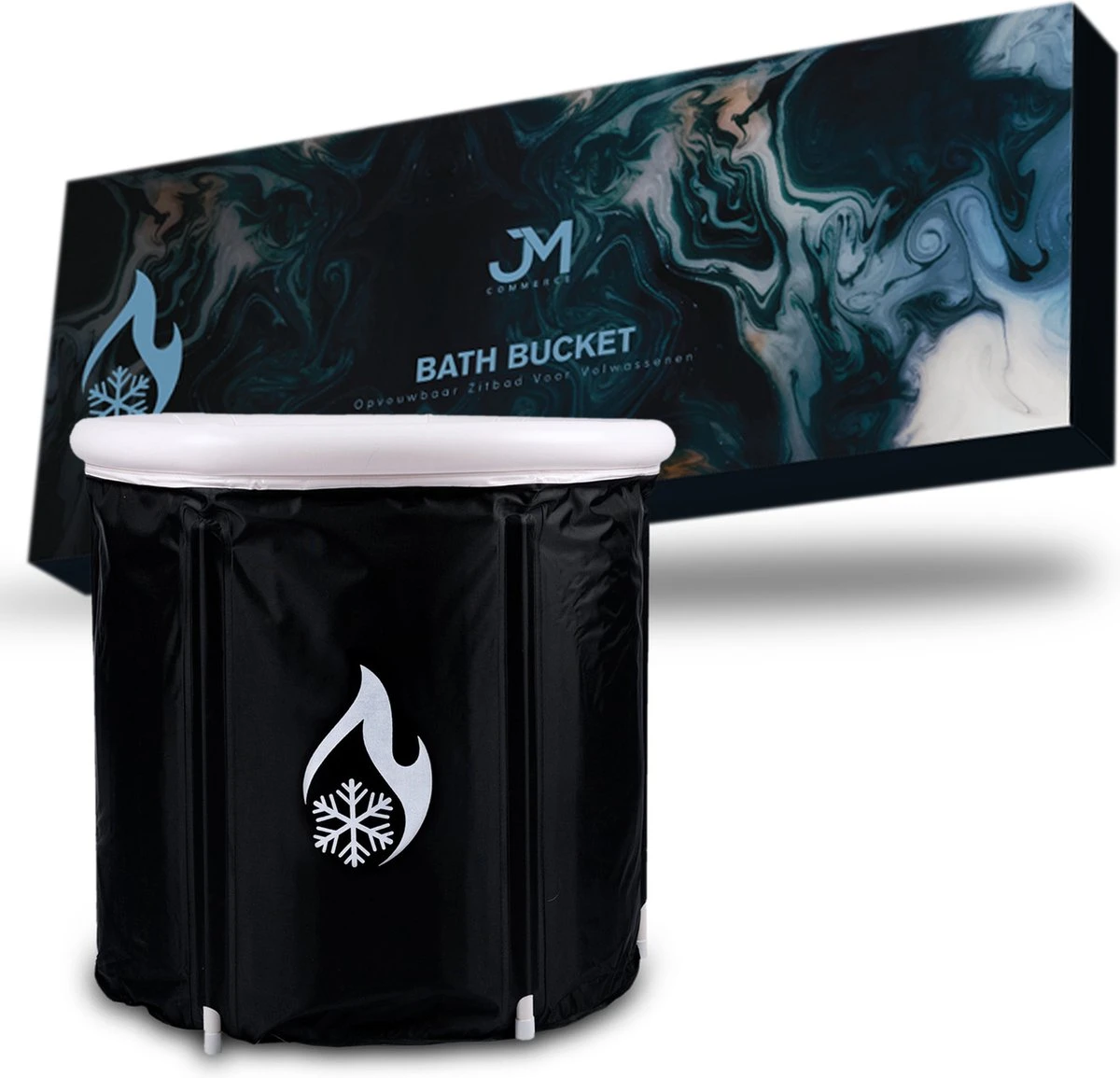 Opvouwbaar Zitbad Voor Volwassenen - Bath Bucket - Ijsbad - Inklapbaar Bad - Zwart - Opblaasbad - Inclusief Voetpomp - Inclusief Ingebouwd Zitkussen 3 Opvouwbaar Zitbad Voor Volwassenen - Bath Bucket - Ijsbad - Inklapbaar Bad - Zwart - Opblaasbad - Inclusief Voetpomp - Inclusief Ingebouwd Zitkussen