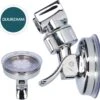 Moodcare® Verplaatsbare Douchekophouder Zelfklevend - Chroom – Douchekop Houder Zonder Boren – Wandhouder Douchekop Zuignap -Thuis Badkamer 1200x1156 4