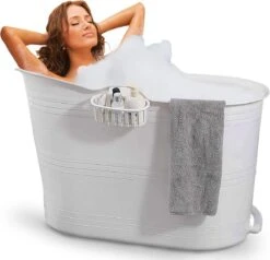 Zitbad Voor Volwassenen - Bath Bucket - Wit - 200L 31 Zitbad Voor Volwassenen - Bath Bucket - Wit - 200L -Thuis Badkamer 1200x1156 6