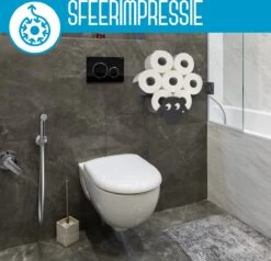 Schaap Toiletrolhouder| Extensso® | - Wc Rolhouder - Wc Rolhouder Zwart - Wc Rolhouder Staand - Wc Rolhouder Zonder Boren - Toiletrolhouder Staand - Zonder Boren - Toiletrolstandaard - Kerst Cadeau - Cadeautjes -Thuis Badkamer 1200x1157 5