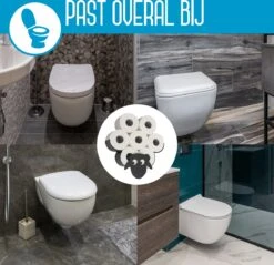 Schaap Toiletrolhouder| Extensso® | - Wc Rolhouder - Wc Rolhouder Zwart - Wc Rolhouder Staand - Wc Rolhouder Zonder Boren - Toiletrolhouder Staand - Zonder Boren - Toiletrolstandaard - Kerst Cadeau - Cadeautjes -Thuis Badkamer 1200x1160 2
