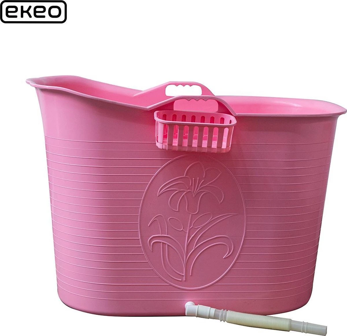 EKEO Zitbad - 200L - Voor Volwassenen - Roze 4 EKEO Zitbad - 200L - Voor Volwassenen - Roze - Afbeelding 2