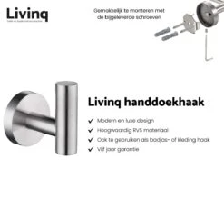 Toiletaccessoireset RVS 4-delig - Luxe Toilet Set - Toiletborstel Met Houder - Toiletrolhouder Met Klep - Reserverolhouder - Handdoekhaak - Zilver - Toiletset 13 Toiletaccessoireset RVS 4-delig - Luxe Toilet Set - Toiletborstel Met Houder - Toiletrolhouder Met Klep - Reserverolhouder - Handdoekhaak - Zilver - Toiletset -Thuis Badkamer 1200x1168 4