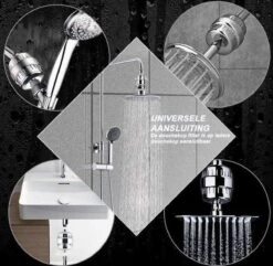Vitamo™ Premium Universele 15 Stage - Douchefilter & Extra Filter - Waterfilter Voor Douchekop 11 Vitamo™ Premium Universele 15 Stage - Douchefilter & Extra Filter - Waterfilter Voor Douchekop -Thuis Badkamer 1200x1169 3