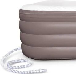 Tubble® Compact - Klein Opblaasbaar Ligbad 140 Cm Lang – Opvouwbaar Bad Voor Volwassenen Tot 170cm - IJsbad Wim Hof Methode - Zitbad - 200L -Thuis Badkamer 1200x1182 2