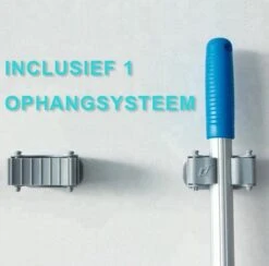 Vitamo™ Premium 2-in-1 Badkamer Vloerwisser Lang Met Ophangsysteem - Douchewisser Met Afdraaibare Wisser - Raamwisser - 180° Draaiend - Uitschuifbaar 70/125 CM - Grijs -Thuis Badkamer 1200x1186