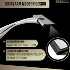 Douchewisser Rvs - Luxe Trekker Douche - Raamwisser Met Ophanghaak - Douchetrekker - Niet Boren - Chroom -Thuis Badkamer 1200x1187 1