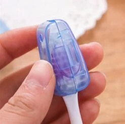 Tandenborstel Kapje - Tandenborstel Beschermer - 5 Stuks - Borstel Bescherming - Opberg Doosje - Koker - Protector - Plastic Kapje -Thuis Badkamer 1200x1189 5