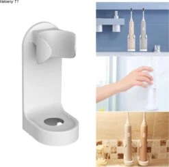 Merkloos Elektrische Tandenborstelhouder - Wit -Thuis Badkamer 1200x1192 1