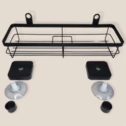 Merkloos Zelfklevend Zwart Doucherek - Ophangbaar Badrek Met Zuignap - Hangend Badkamer Rekje - Douchemandje Voor Muur/Wand Bevestiging 7 Merkloos Zelfklevend Zwart Doucherek - Ophangbaar Badrek Met Zuignap - Hangend Badkamer Rekje - Douchemandje Voor Muur/Wand Bevestiging -Thuis Badkamer 1200x1198 38